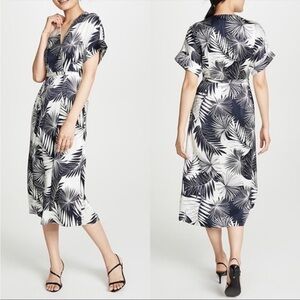 equipment tavine silk midi dress Equipment | Dresses | Equipment Silk Tavine Palm Print Wrap Dress